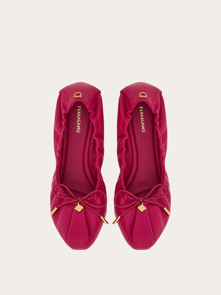 Elasticated ballet flat - Image 2